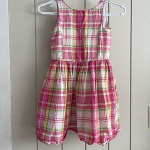 Ralph Lauren girls 6x plaid dress